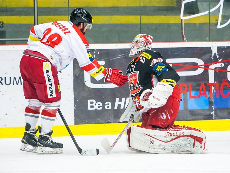 Tipsport extraliga ledního hokeje: Mountfield HK - HC Olomouc.