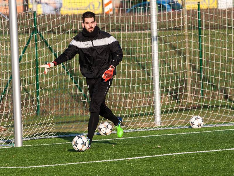 Zimní příprava fotbalistů FC Hradec Králové.