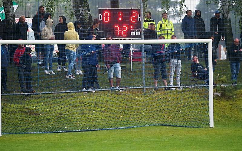 Libčany (v modrém) - Dukla Praha 1:3