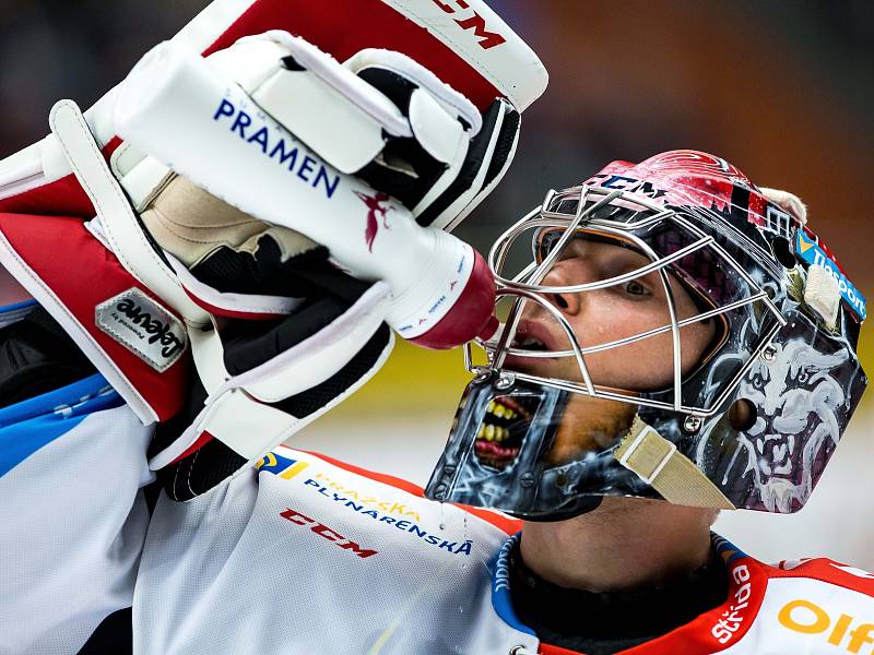 Hokejová extraliga: Mountfield HK - HC Verva Litvínov.