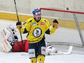 I. hokejová liga: Královští lvi Hradec Králové - HC Slovan Ústečtí Lvi.