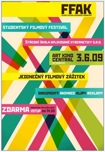 Studentský filmový festival.