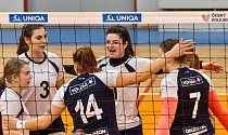Volejbalistky hradecké Slavie si v letošním ročníku I. ligy žen došly pro bronzové medaile. Myslely však i na víc.