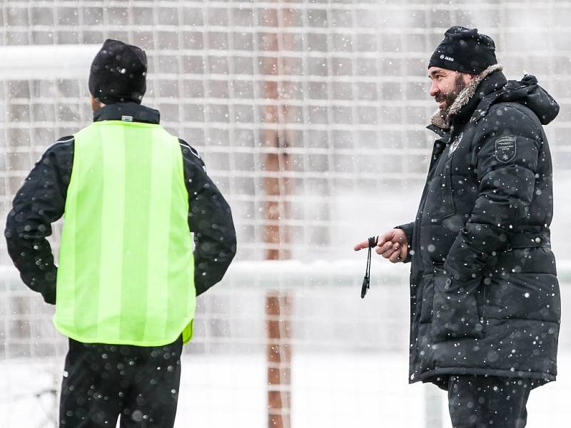 Zimní příprava fotbalistů FC Hradec Králové.