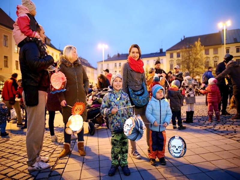 Město plné lampionů - tradiční akce v Hradci Králové.