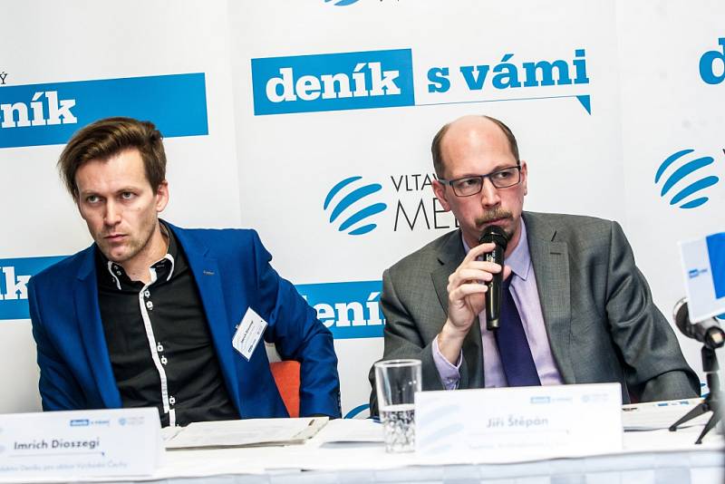 Setkání s hejtmanem v rámci projektu Deník s vámi v Královéhradeckém kraji.