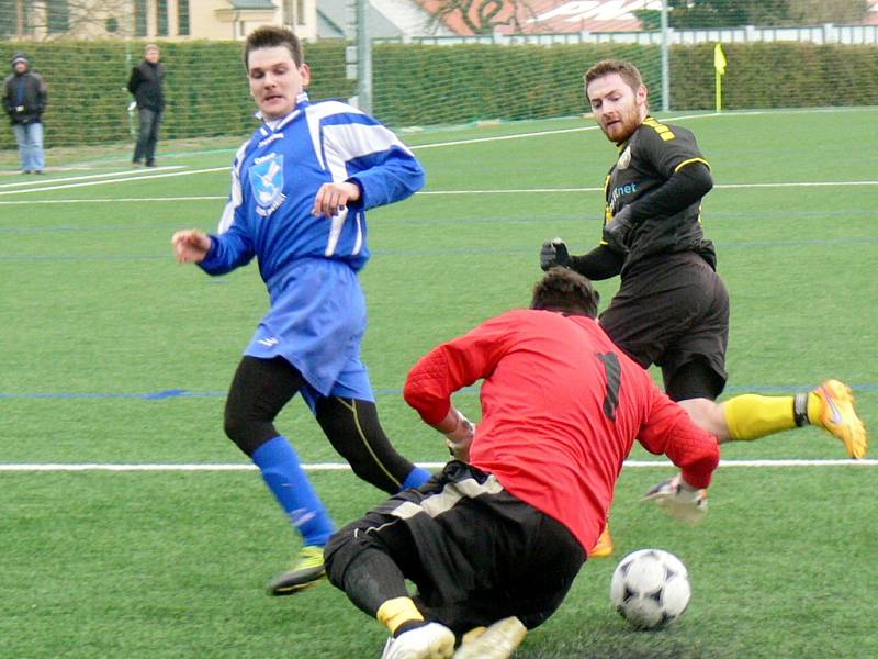 Krajská fotbalová I. A třída: FC České Meziříčí - FK Černilov.