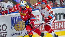 Extraliga  - 26. kolo: Mountfield Hradec Králové - HC Dynamo Pardubice.