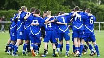 Fotbalový Kouba Cup žákovské kategorie U15 - o 1. až 3. místo: Královéhradecký KFS - Olomoucký KFS.