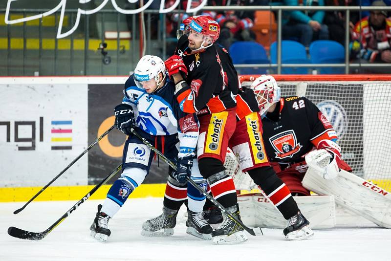 Hokejová extraliga: Mountfield HK - HC Škoda Plzeň.