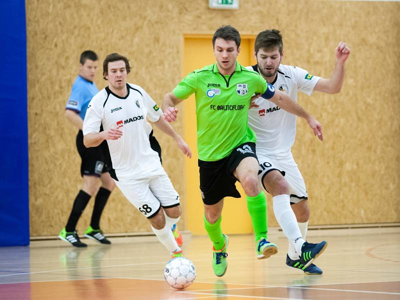 Chance futsal liga: Mados MT Hradec Králové - Balticflora Teplice.