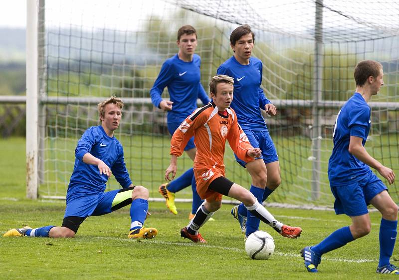 Fotbalový Kouba Cup žákovské kategorie U15: Pardubický KFS - Liberecký KFS.