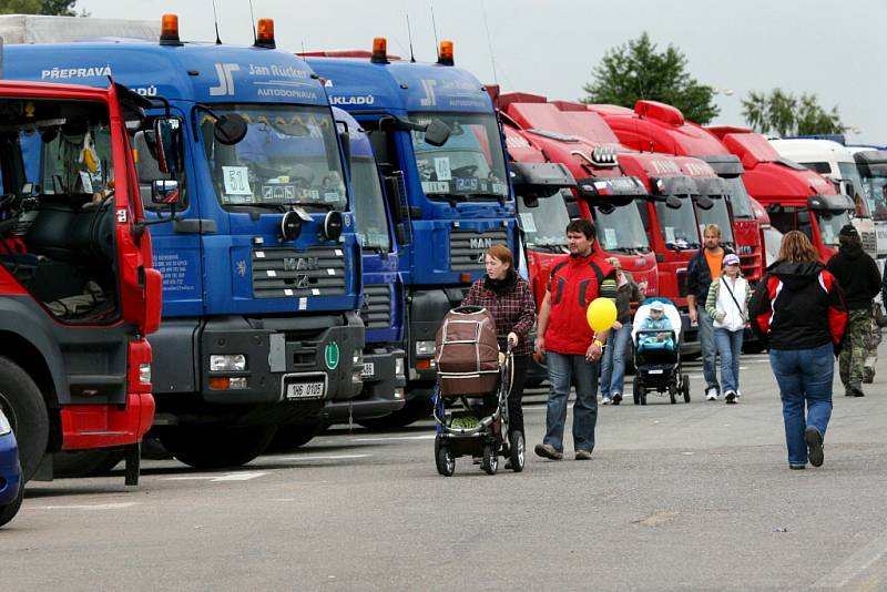 Truckfest v Hradci Králové.