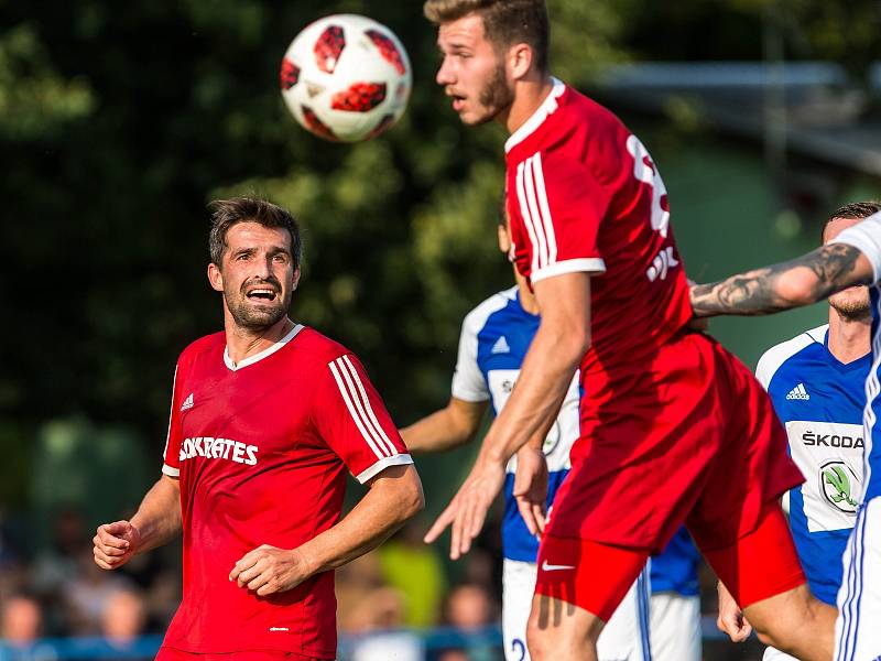 Fotbalový MOL Cup: SK Převýšov - FK Mladá Boleslav.