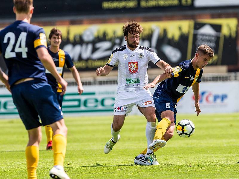 Fotbalová Fortuna národní liga: FC Hradec Králové - SFC Opava.