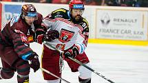 Hokejová extraliga: Mountfield HK - HC Sparta Praha.