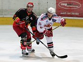 I. hokejová liga: Královští lvi Hradec Králové - HC Rebel Havlíčkův Brod.