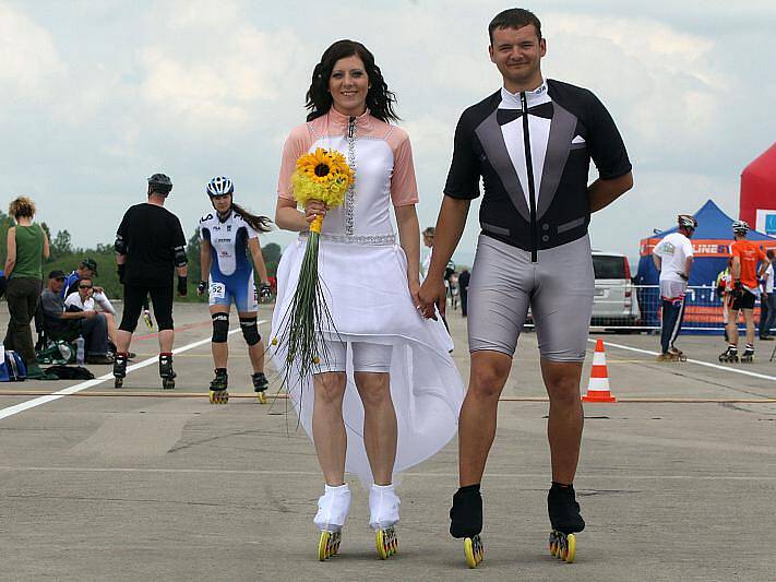 Alena Urminská a Pavel Polášek si pro svůj svatební den vybrali druhý díl největšího středoevropského seriálu v in-line bruslení LIGLASS LifeInLine Tour.