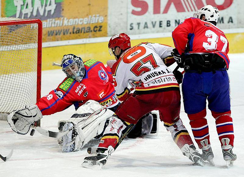 I. hokejová liga: Zápas Hradec Králové – Třebíč skončil 1. března výsledkem 6:3. 