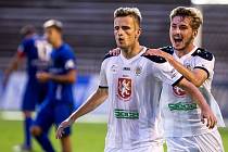 Fotbalová Fortuna národní liga: FC Hradec Králové - FC Sellier & Bellot Vlašim.