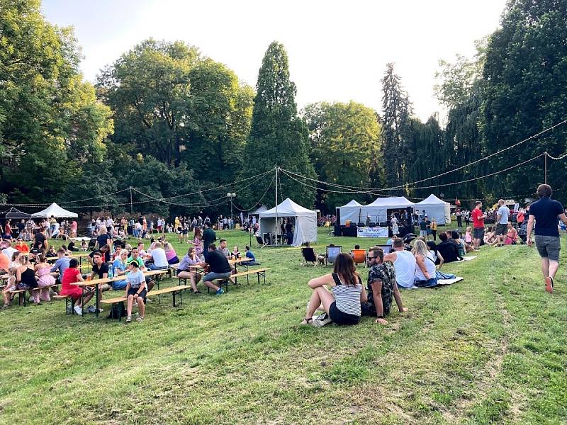 Summer Night Food festival Hradec Králové.