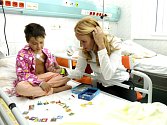 Nadace Kapka naděje na hemato-onkologickém oddělení Dětské kliniky královéhradecké fakultní nemocnice.