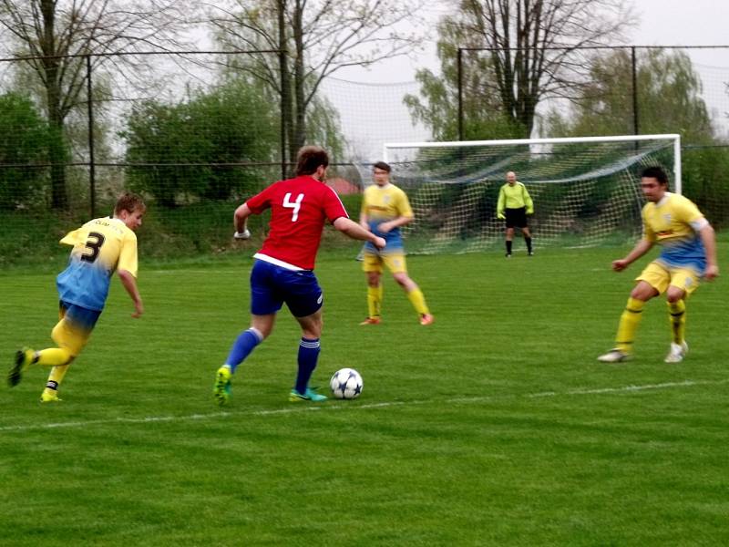 Krajská fotbalová I. B třída, skupina B: TJ Slavoj Předměřice nad Labem - TJ Baník Vamberk.