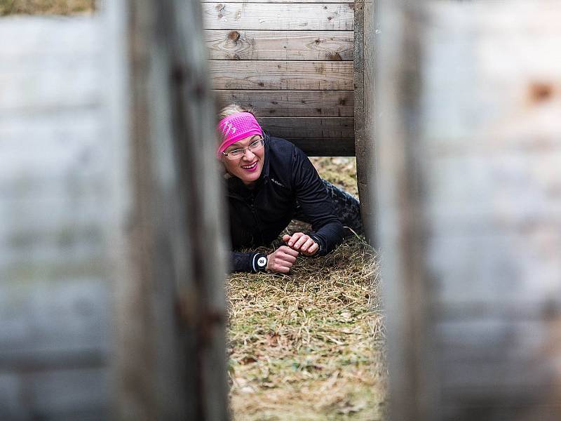 Winter Gladiator Race v Josefově.