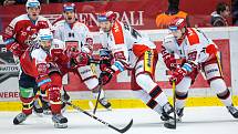 Hokejová extraliga: Mountfield HK - HC Dynamo Pardubice.