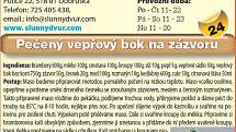 Slunný dvůr - Pečený vepřový bok na zázvoru