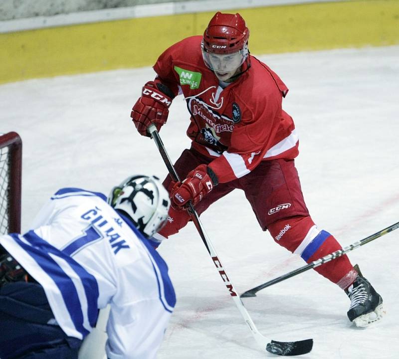 Hokejová European Trophy: Mountfield HK - HC Kometa Brno.