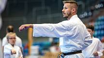 Mistrovství světa v karate v Hradci Králové.