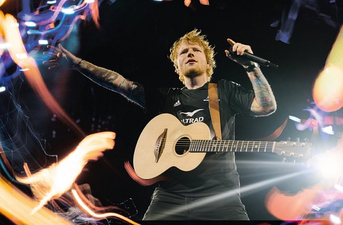 Ed Sheeran odehraje v Hradci dva mamutí koncerty