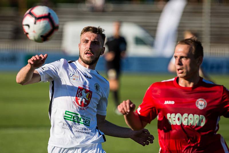 Fotbalová FORTUNA:NÁRODNÍ LIGA: FC Hradec Králové - MFK Chrudim.