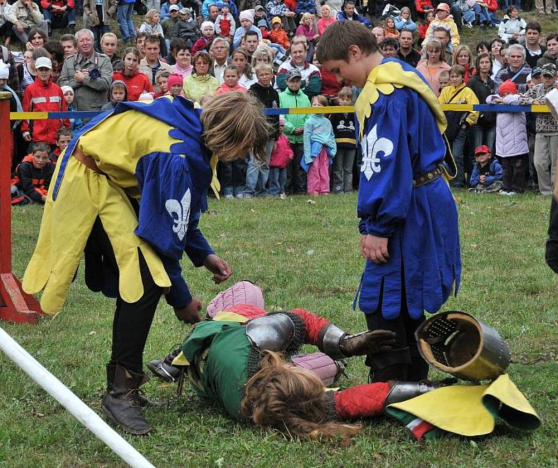 Slavnosti královny Elišky v Hradci Králové v sobotu 5. srpna 2009.