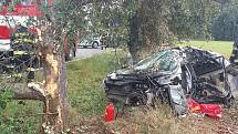 Další tragická nehoda se pak stala koncem září mezi Kocbeří a Komárovem na Trutnovsku. Zemřela 18letá řidička.
