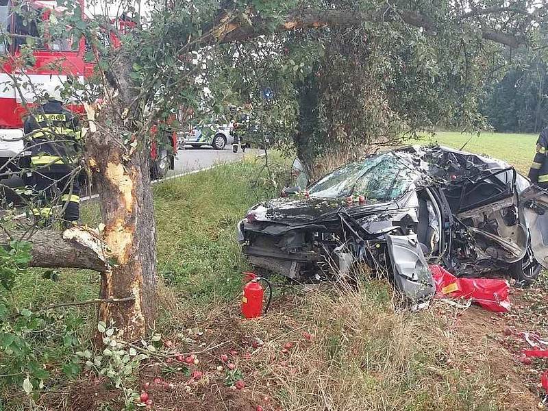 Další tragická nehoda se pak stala koncem září mezi Kocbeří a Komárovem na Trutnovsku. Zemřela 18letá řidička.