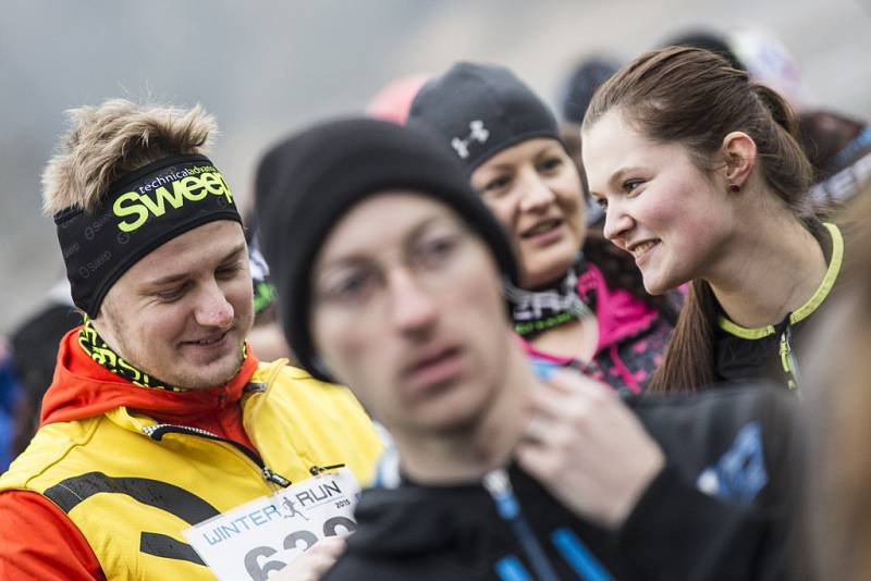 Winter Run v okolí Biřičky v Hradci Králové.