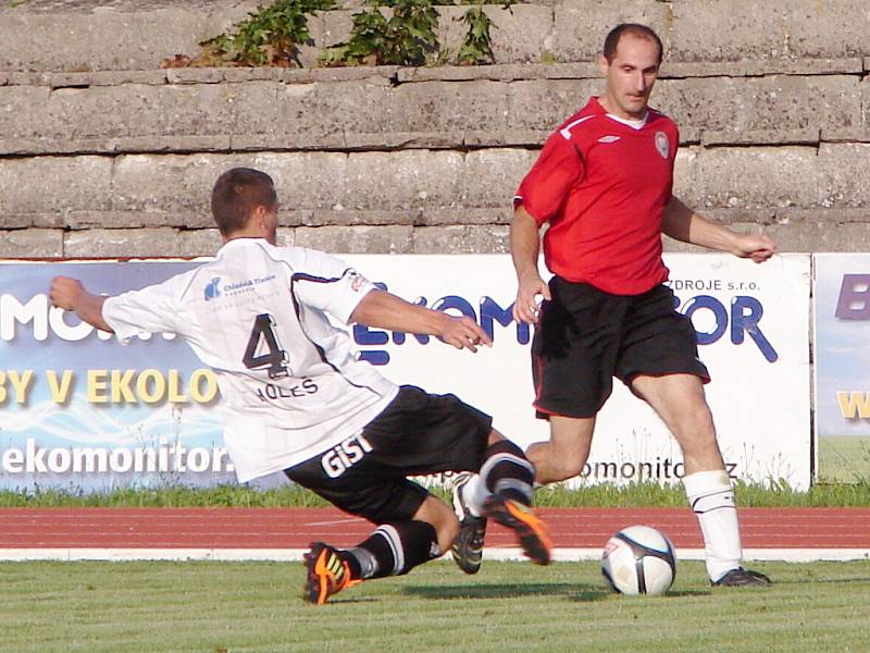 Fotbalová příprava: MFK Chrudim - FC Hradec Králové.