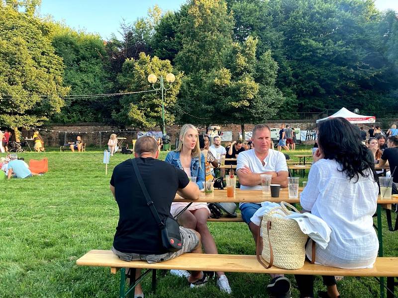 Summer Night Food festival Hradec Králové.