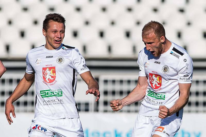 Fotbalová FORTUNA:NÁRODNÍ LIGA: FC Hradec Králové - MFK Chrudim.