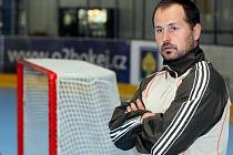 Jiří Mička, trenér HC Vces Hradec Králové. 