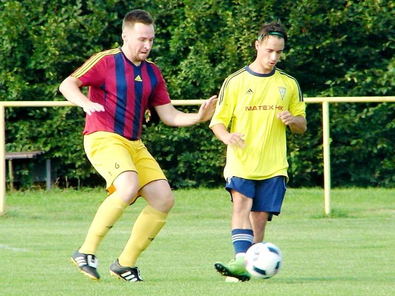 Okresní přebor ve fotbale: Stěžery - Myštěves.