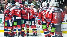 Hokejová extraliga: Mountfield HK - HC Dynamo Pardubice.