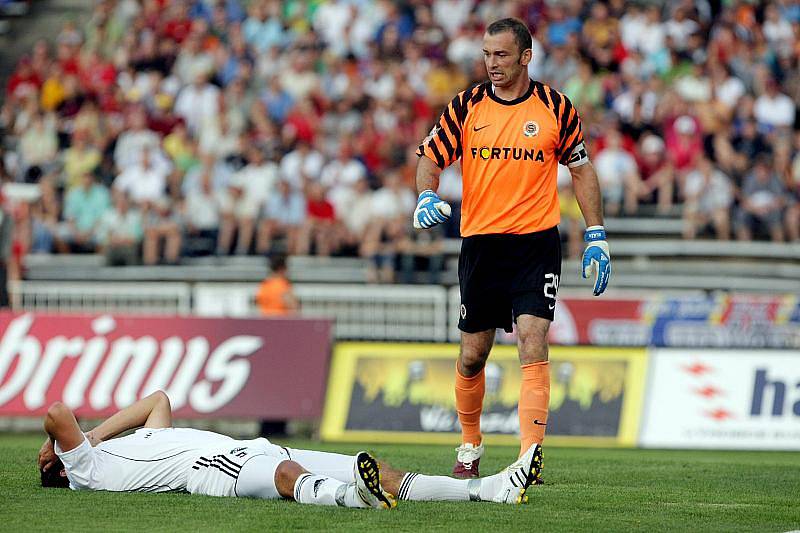 Fotbal, 1. liga: FC Hradec - Sparta Praha 2:1. Sobota 17. července 2010