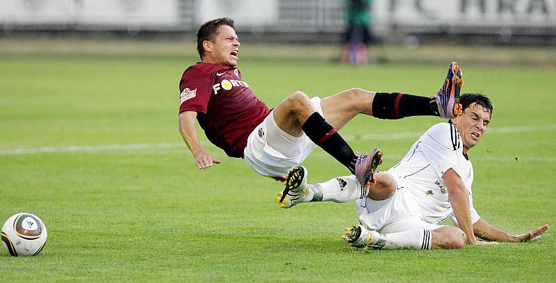 Fotbal, 1. liga: FC Hradec - Sparta Praha 2:1. Sobota 17. července 2010