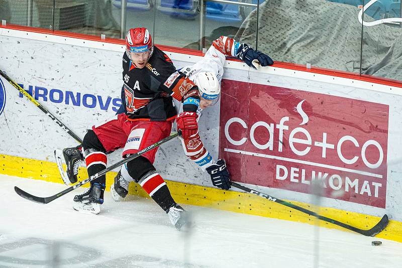 Hokejová extraliga: Mountfield HK - HC Škoda Plzeň.