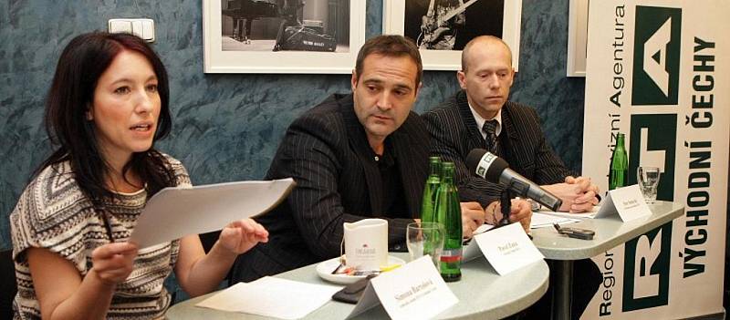 Výkonný ředitel RTA Pavel Zuna na tiskové konferenci.