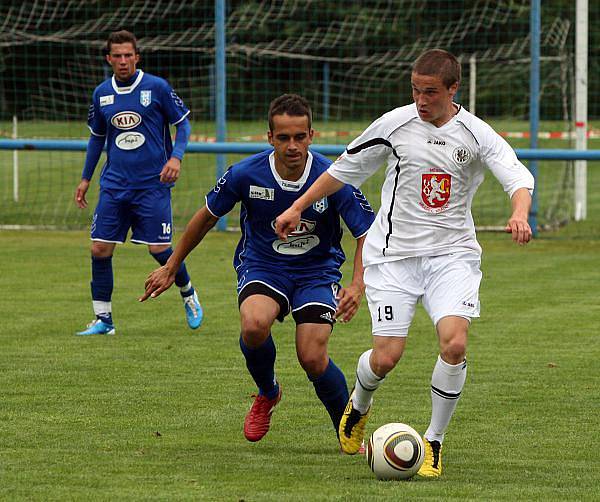 Fotbal, příprava: FC Hradec - Vlašim. 2. července 2011