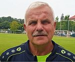 Hlavní trenér hradeckého béčka Karel Krejčík.